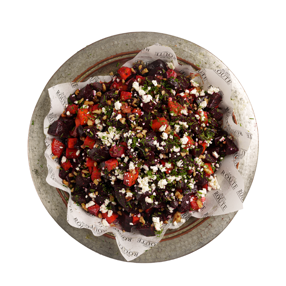 En Route Beetroot & Sweet Potato (Cold Side)