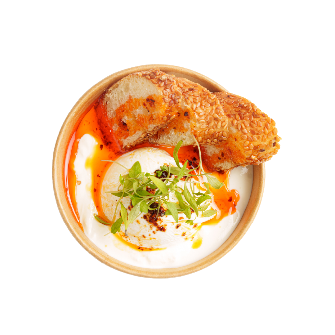 En Route Cilbir (Turkish Eggs)