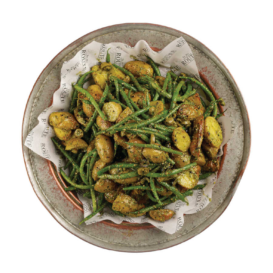 Route Salad: Green Beans & Baby Potato