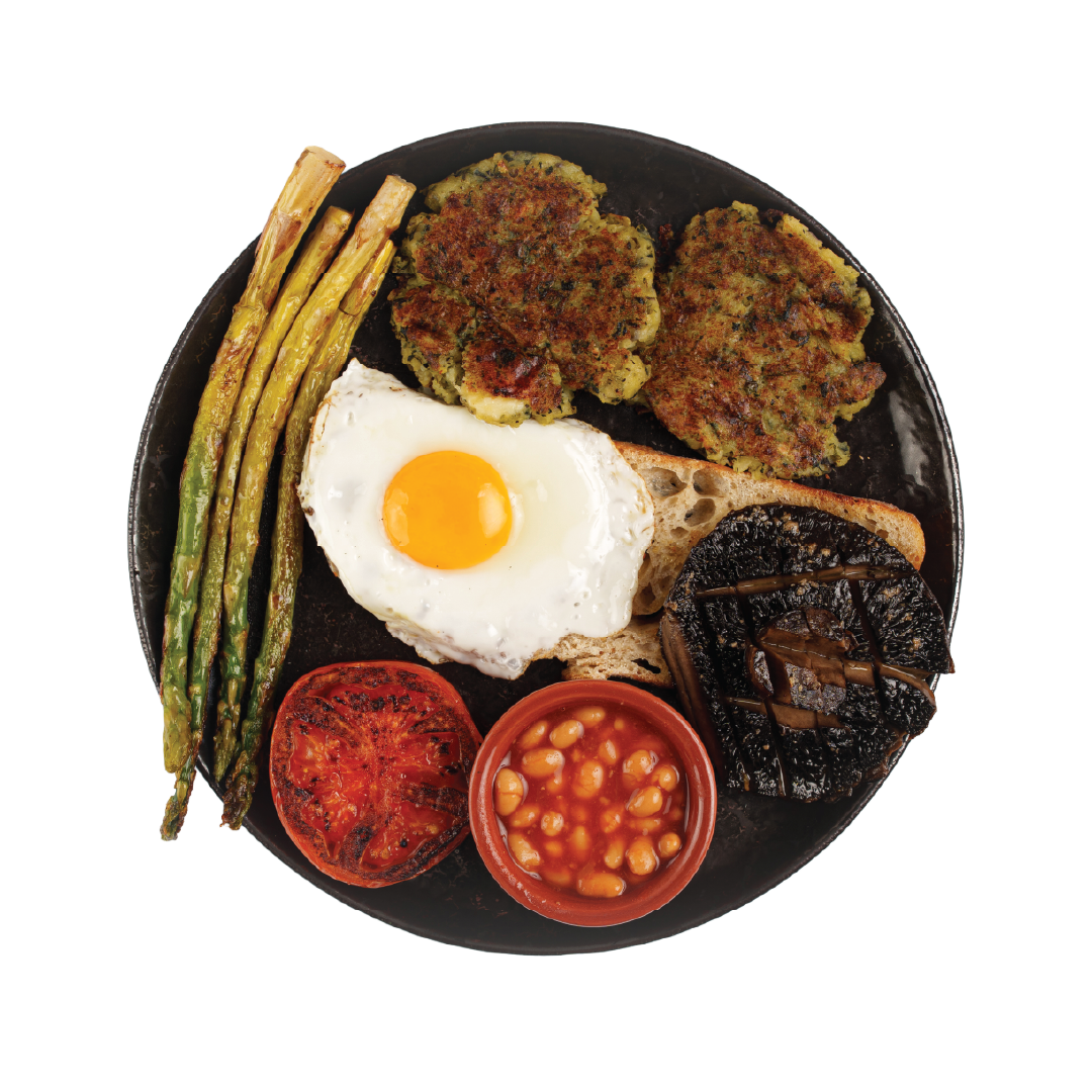 Route Cafe Breakfast Vegetarian Breakfast