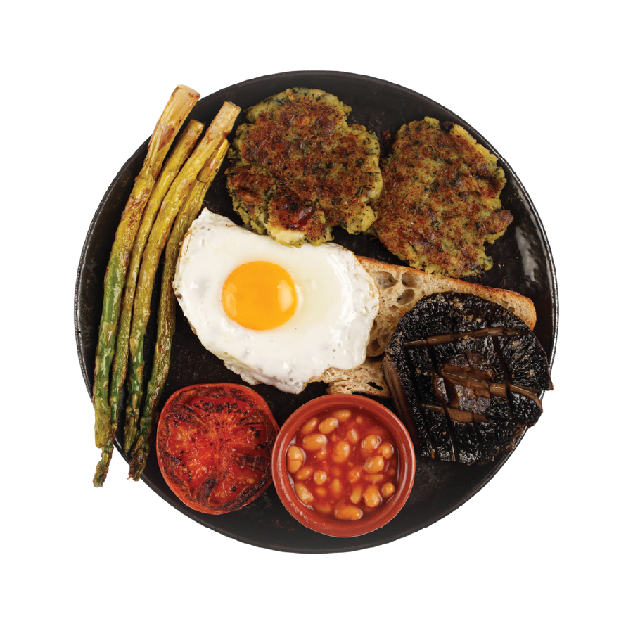 Route Cafe Breakfast Vegetarian Breakfast